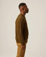 PEREGRINE Men´s British Wool Commando Crew Jumper Khaki