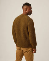 PEREGRINE Men´s British Wool Commando Crew Jumper Khaki