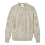 PEREGRINE Men´s British Wool Hudson Aran Jumper Skiddaw